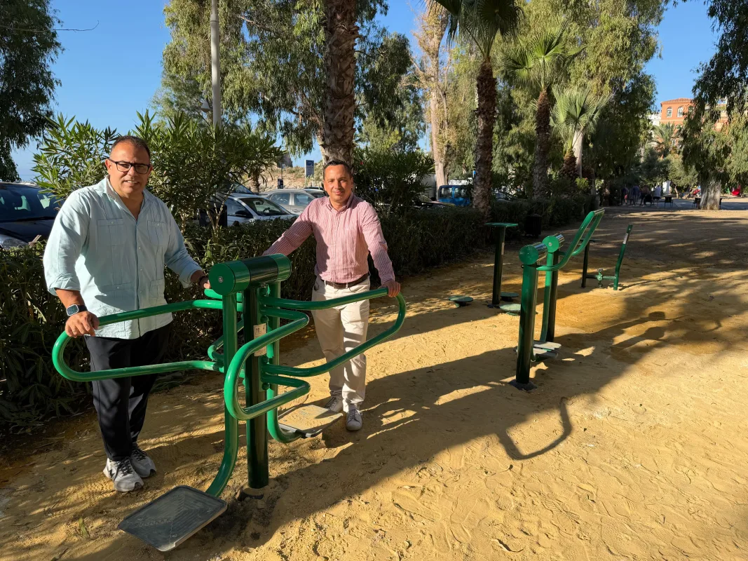 Almuñécar estrena zona biosaludable en el parque El Pozuelo - Almuñécar - Diario Costa Tropical