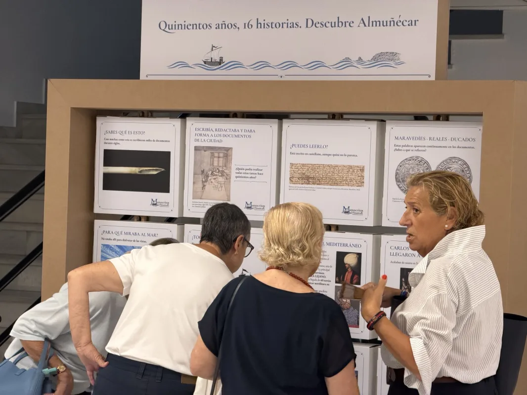 Almuñécar inaugura una exposición con manuscritos históricos de cinco siglos - Diario Costa Tropical